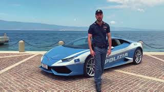 REVMAN  Lamborghini Huracàn Rap Poliziotto Rapper [upl. by Llehsyt]