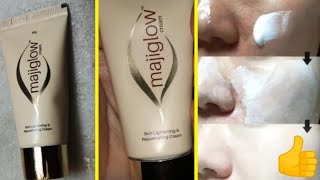 चेहरे के सांवलापन दूर करे  Majiglow cream  Skin lightening  Pigmentation  Skin care  Brijwasi [upl. by Cirnek896]