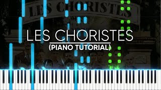 Les Choristes  Vois Sur Ton Chemin Piano Tutorial Free Midi [upl. by Sada]