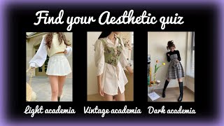 Find your aesthetic quiz 2024💫 Fun personality quiz ❤️✨ [upl. by Caruso578]