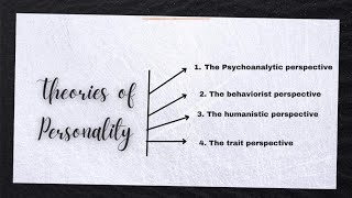 Theories of Personality  Personality psychology  Psychology  in UrduHindi [upl. by Honoria671]