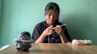 Advanced Knitting Class for Beginners Knitting a Lion from Wool Part 6 [upl. by Portingale]