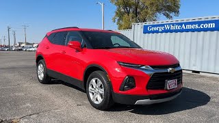 2021 Chevrolet Blazer Ames Boone Story City Marshaltown Nevada Iowa B1117 [upl. by Dalis]