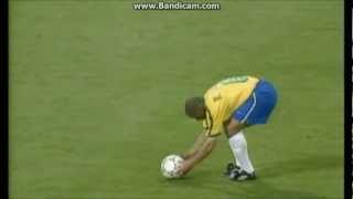 Roberto Carlos amazing free kick for Brazil [upl. by Fatma273]