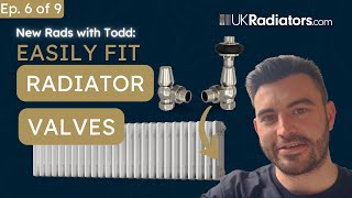 How to Fit Radiator Valves amp Bleed Vents to Your Radiator [upl. by Tarfe]