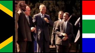 60 seconds of Nelson Mandela dancing to Free Nelson Mandela Tribute [upl. by Okire]