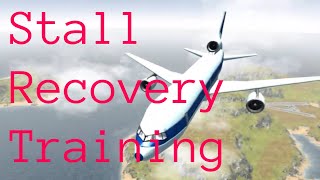 Jumbo Jet Flight Simulator Gameplay Lockheed Tristar Stall Recovery Training Troubled Elevator [upl. by Brentt474]