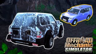 ENCONTREI UM CARRO ABANDONADO NA CAVERNA  Offroad Mechanic Simulator 2 [upl. by Dorren]