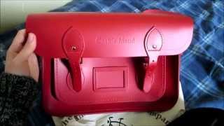 Unboxing My Cambridge Satchel Bag [upl. by Martell]