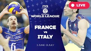 France v Italy  Group 1 2017 FIVB Volleyball World League [upl. by Asher]