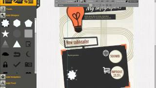 How to Create Infographics with Piktochart [upl. by Anadroj]