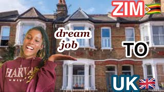 Relocating From Zimbabwe To The UK How To Get A Job Abroad [upl. by Merlin854]