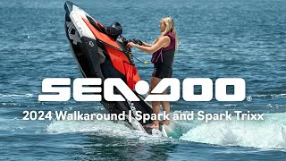 2024 SeaDoo Spark and Spark Trixx Walkaround [upl. by Rodie]