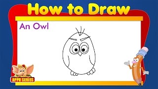 Learn to Draw Animals  Owl [upl. by Oisinoid]