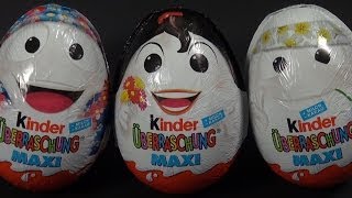 3 x Kinder MAXI EI  Baby Looney Tunes  Special Edition Kinder Surprise Maxi Egg [upl. by Mailliwnhoj]