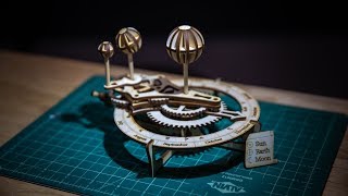 Show and Tell LaserCut Orrery Kit [upl. by Adilen]