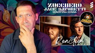 WAIT WHAT Zucchero Jack Savoretti  Senza Una Donna Without A Woman Reaction YSS Series [upl. by Nahtanoy]