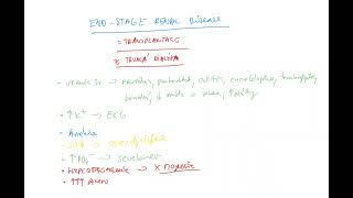 Nefrologie 16 EndStage Renal Disease ESRD dialyza hyperkalemie uremie MAC osteodystrofie [upl. by Swart106]