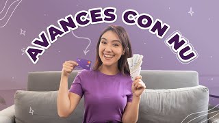 💜 ¿Cómo hacer avances en efectivo con la tarjeta de crédito  Beneficios tarjeta Nu [upl. by Nilyaj229]