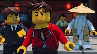 Spinny Sign  LEGO NINJAGO  Wus Teas Episode 2 [upl. by Enelyaj]