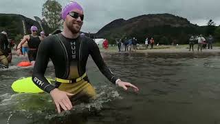 Aquasphere Chillswim Ullswater 75miles End to End 2024 Official Race Day Film [upl. by Plusch]