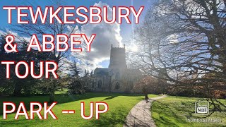 TEWKESBURY PARK UP amp ABBEY TOUR camperlife vanlife lifeontheroad vanlifeuk [upl. by Akcinehs]