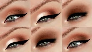 Hooded Eyes Eyeshadow Techniques  3 Different Styles [upl. by Anailuj]