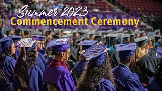 LSUS Summer Commencement 2023 2pm [upl. by Broder]