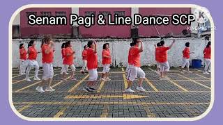 Ci Shang line Dance demo by Senam Pagi amp Line Dance SCP samarinda [upl. by Enelra627]