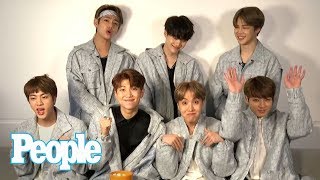 BTS Reveal Whos the Most Romantic Messiest amp More  PEOPLE [upl. by Joerg947]