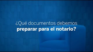 ¿Qué documentos preparar ante notario [upl. by Suivatram123]