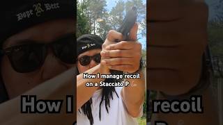 How I manage recoil on the Staccato P smartshootersllc staccato staccato2011 [upl. by Rothenberg]