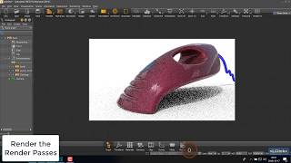 Autodesk VRed Basic Render and from 1117 using Render Passes [upl. by Sivat]