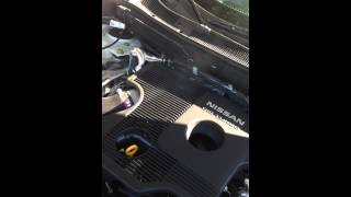 Nissan Juke Nismo 2013 Engine Smoking During Test Drive [upl. by Ahsikar865]