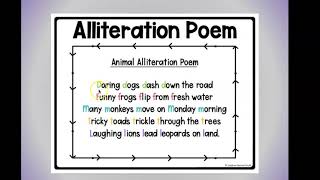 Alliteration Poem  Monday 53 [upl. by Mchail]