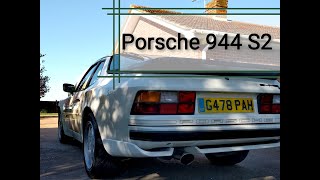 Porsche 944 S2  A Quick Drive  Exhaust Sound [upl. by Blood]