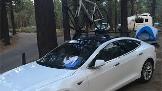 I put a bike rack on my Tesla Model S [upl. by Hotchkiss]