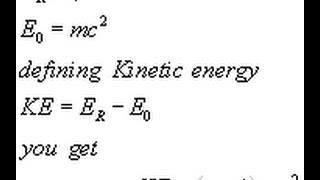 Debunking antirelativity cranks 15 Jose Guevara says Einsteins kinetic energy is wrong [upl. by Zenitram474]