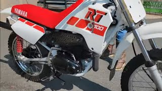 TIME CAPSULE 2 STROKE TUESDAY YAMAHA RT100 PRISTINE ORIGINAL 1990 [upl. by Lamoureux]