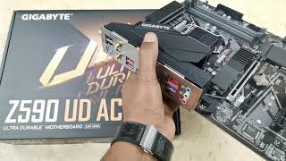 Gigabyte Z590 UD AC Ultra Durable Motherboard with Direct 121 PCIe 4 0 x4 M 2  Tech Land [upl. by Munroe514]