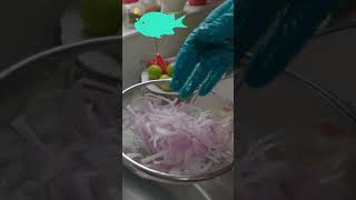 🐟Como preparar CEVICHE Peruano de pescado Toyo Pota y Mariscos ceviche [upl. by Fessuoy]