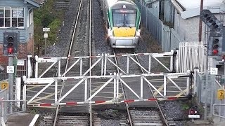 Railway Crossing  Clonsilla Station Dublin [upl. by Un860]