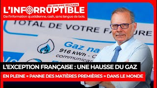 L’exception française  une hausse du gaz en pleine « panne des matières premières » dans le monde [upl. by Sakovich]