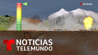 Por qué ocurren los terremotos  Noticias Telemundo [upl. by Dez8]