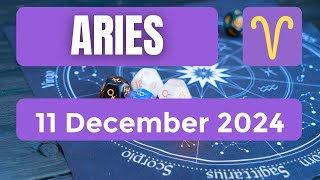 Aries horoscope  Aries Horoscope for Today 11 December 2024 [upl. by Wightman]