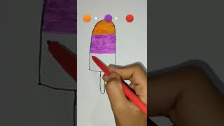 Drawing Icecream drawing artist art shorts [upl. by Vaden983]