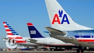 And Then There Were 3 US AirAmerican Merger Leaves Travelers Few Choices  The New York Times [upl. by Lucania784]