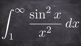 Determine If The Improper Integral Converges or Diverges Example with sin2xx2 [upl. by Donn773]