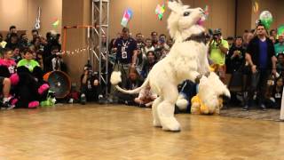 Isabelle Unicorn  BLFC 2014 Fursuit Dance Competition [upl. by Mikel59]