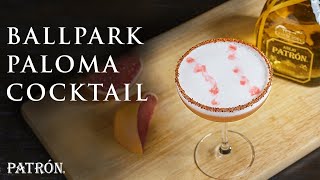 Ballpark Paloma Drink Recipe  Patrón Tequila [upl. by Narual329]